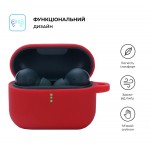 Чехол ArmorStandart TPU Silicone для кейса наушников Xiaomi QCY T10 / T10 Pro Red (ARM68427)