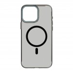 Чехол накладка ArmorStandart TPU Y23 MagSafe для Apple iPhone 15 Pro Max Transparent Black (ARM68568)