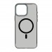 Чехол накладка ArmorStandart TPU Y23 MagSafe для Apple iPhone 15 Pro Max Transparent Black (ARM68568)