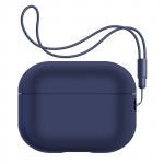 Чохол ArmorStandart Silicone Case with straps для Apple Airpods Pro 2 Dark Blue (ARM68609)