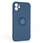 Чехол накладка ArmorStandart TPU Icon Ring для Apple iPhone 11 Blue (ARM68643) Чехол накладка ArmorStandart TPU Icon Ring для Apple iPhone 11 Blue (ARM68643)