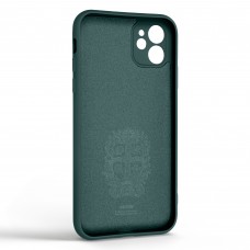 Чехол накладка ArmorStandart TPU Icon Ring для Apple iPhone 11 Dark Green (ARM68647)
