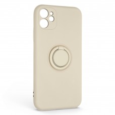 Чехол накладка ArmorStandart TPU Icon Ring для Apple iPhone 11 Stone (ARM68648)