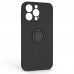Чехол накладка ArmorStandart TPU Icon Ring для Apple iPhone 13 Pro Black (ARM68663)
