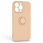 Чехол накладка ArmorStandart TPU Icon Ring для Apple iPhone 13 Pro Pink Sand (ARM68666) Чехол накладка ArmorStandart TPU Icon Ring для Apple iPhone 13 Pro Pink Sand (ARM68666)
