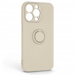 Чехол накладка ArmorStandart TPU Icon Ring для Apple iPhone 13 Pro Stone (ARM68670) Чехол накладка ArmorStandart TPU Icon Ring для Apple iPhone 13 Pro Stone (ARM68670)