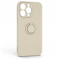 Чехол накладка ArmorStandart TPU Icon Ring для Apple iPhone 13 Pro Stone (ARM68670)