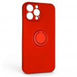 Чехол накладка ArmorStandart TPU Icon Ring для Apple iPhone 13 Pro Max Red (ARM68675) Чехол накладка ArmorStandart TPU Icon Ring для Apple iPhone 13 Pro Max Red (ARM68675)