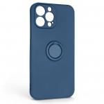 Чехол накладка ArmorStandart TPU Icon Ring для Apple iPhone 13 Pro Max Blue (ARM68676) Чехол накладка ArmorStandart TPU Icon Ring для Apple iPhone 13 Pro Max Blue (ARM68676)