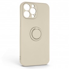 Чехол накладка ArmorStandart TPU Icon Ring для Apple iPhone 13 Pro Max Stone (ARM68681)