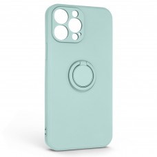 Чехол накладка ArmorStandart TPU Icon Ring для Apple iPhone 13 Pro Max Mint (ARM68683)