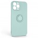 Чехол накладка ArmorStandart TPU Icon Ring для Apple iPhone 13 Pro Max Mint (ARM68683)