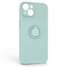 Чехол накладка ArmorStandart TPU Icon Ring для Apple iPhone 14 Mint (ARM68694)