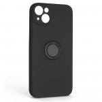Чехол накладка ArmorStandart TPU Icon Ring для Apple iPhone 14 Plus Black (ARM68696) Чехол накладка ArmorStandart TPU Icon Ring для Apple iPhone 14 Plus Black (ARM68696)