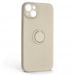 Чехол накладка ArmorStandart TPU Icon Ring для Apple iPhone 14 Plus Stone (ARM68703) Чехол накладка ArmorStandart TPU Icon Ring для Apple iPhone 14 Plus Stone (ARM68703)