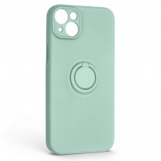 Чехол накладка ArmorStandart TPU Icon Ring для Apple iPhone 14 Plus Mint (ARM68705)