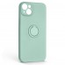 Чехол накладка ArmorStandart TPU Icon Ring для Apple iPhone 14 Plus Mint (ARM68705)