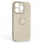 Чехол накладка ArmorStandart TPU Icon Ring для Apple iPhone 14 Pro Stone (ARM68714)