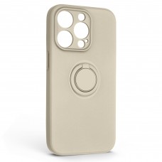 Чехол накладка ArmorStandart TPU Icon Ring для Apple iPhone 14 Pro Stone (ARM68714)