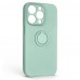 Чехол накладка ArmorStandart TPU Icon Ring для Apple iPhone 14 Pro Mint (ARM68716)