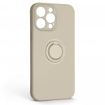 Чехол накладка ArmorStandart TPU Icon Ring для Apple iPhone 14 Pro Max Stone (ARM68725) Чехол накладка ArmorStandart TPU Icon Ring для Apple iPhone 14 Pro Max Stone (ARM68725)