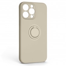 Чехол накладка ArmorStandart TPU Icon Ring для Apple iPhone 14 Pro Max Stone (ARM68725)