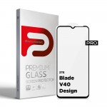 Защитное стекло ArmorStandart Pro для ZTE Blade V40 Design Black (ARM68740) Защитное стекло ArmorStandart Pro для ZTE Blade V40 Design Black (ARM68740)