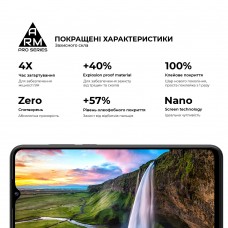Защитное стекло ArmorStandart Pro для ZTE Blade V40 Design Black (ARM68740)