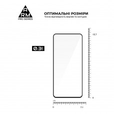 Защитное стекло ArmorStandart Pro для ZTE Blade V40s Black (ARM68741)