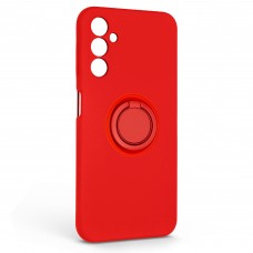 Чехол накладка ArmorStandart TPU Icon Ring для Samsung A14 4G / A14 5G Red (ARM68757)