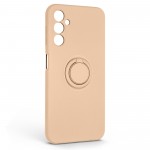 Чехол накладка ArmorStandart TPU Icon Ring для Samsung A14 4G / A14 5G Pink Sand (ARM68759)