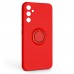 Чехол накладка ArmorStandart TPU Icon Ring для Samsung A34 5G (A346) Red (ARM68769)