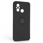 Чехол накладка ArmorStandart TPU Icon Ring для Xiaomi Redmi 12C Black (ARM68791)
