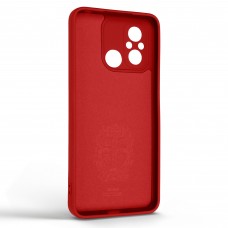 Чехол накладка ArmorStandart TPU Icon Ring для Xiaomi Redmi 12C Red (ARM68792)