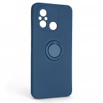Чехол накладка ArmorStandart TPU Icon Ring для Xiaomi Redmi 12C Blue (ARM68793) Чехол накладка ArmorStandart TPU Icon Ring для Xiaomi Redmi 12C Blue (ARM68793)
