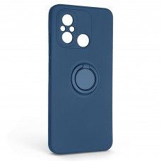 Чехол накладка ArmorStandart TPU Icon Ring для Xiaomi Redmi 12C Blue (ARM68793)