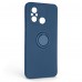 Чехол накладка ArmorStandart TPU Icon Ring для Xiaomi Redmi 12C Blue (ARM68793)