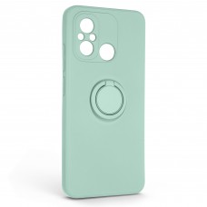 Чехол накладка ArmorStandart TPU Icon Ring для Xiaomi Redmi 12C Mint (ARM68795)