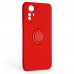 Чехол накладка ArmorStandart TPU Icon Ring для Xiaomi Redmi Note 12S 4G Red (ARM68810)