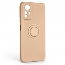 Чехол накладка ArmorStandart TPU Icon Ring для Xiaomi Redmi Note 12S 4G Pink Sand (ARM68812)