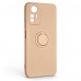 Чехол накладка ArmorStandart TPU Icon Ring для Xiaomi Redmi Note 12S 4G Pink Sand (ARM68812)