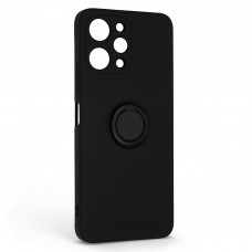 Чехол накладка ArmorStandart TPU Icon Ring для Xiaomi Redmi 12 4G Black (ARM68815)