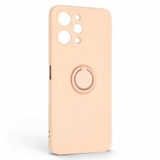 Чехол накладка ArmorStandart TPU Icon Ring для Xiaomi Redmi 12 4G Pink Sand (ARM68818)