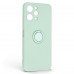 Чехол накладка ArmorStandart TPU Icon Ring для Xiaomi Redmi 12 4G Mint (ARM68819)