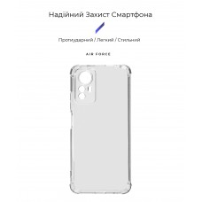 Чехол накладка ArmorStandart TPU Air Force для Xiaomi Redmi Note 12S 4G Camera cover Transparent (ARM68964)