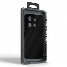 Чехол накладка TPU Armorstandart Matte Slim Fit для Infinix Note 30 4G (X6833B) Camera cover Black (ARM69014)