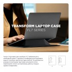 Чехол для ноутбука ArmorStandart PU Sleeve Stand YL7 14  Black (ARM69065)