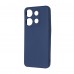 Чехол накладка TPU Armorstandart Matte Slim Fit для Tecno Spark Go 2023 (BF7) Camera cover Blue (ARM69069)