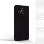 Чехол накладка TPU Armorstandart Matte Slim Fit для Realme 11 Pro / 11 Pro+ Camera cover Black (ARM69152)