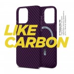 Чехол накладка ArmorStandart TPU LikeCarbon MagCase для Apple iPhone 14 Pro Max Purple (ARM69205)